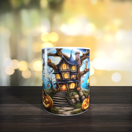 Halloween Motiv Tasse