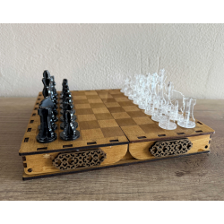 Personalisierte Schachbrett Box