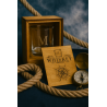 Compass Rose Whiskey Set – Maritime Holzbox mit personalisiertem Gravu