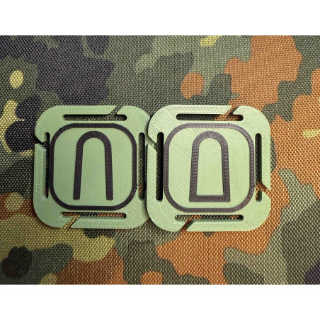 3D Molle Dienstgrad Abzeichen Unteroffiziere ohne Portepee
