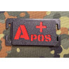 3D Molle Blutgruppen Abzeichen