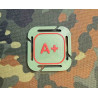 3D Molle Blutgruppen Abzeichen