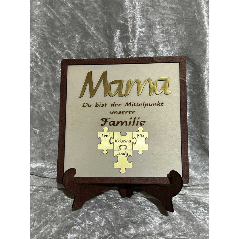 Personalisiertes Muttertagsgeschenk Puzzle