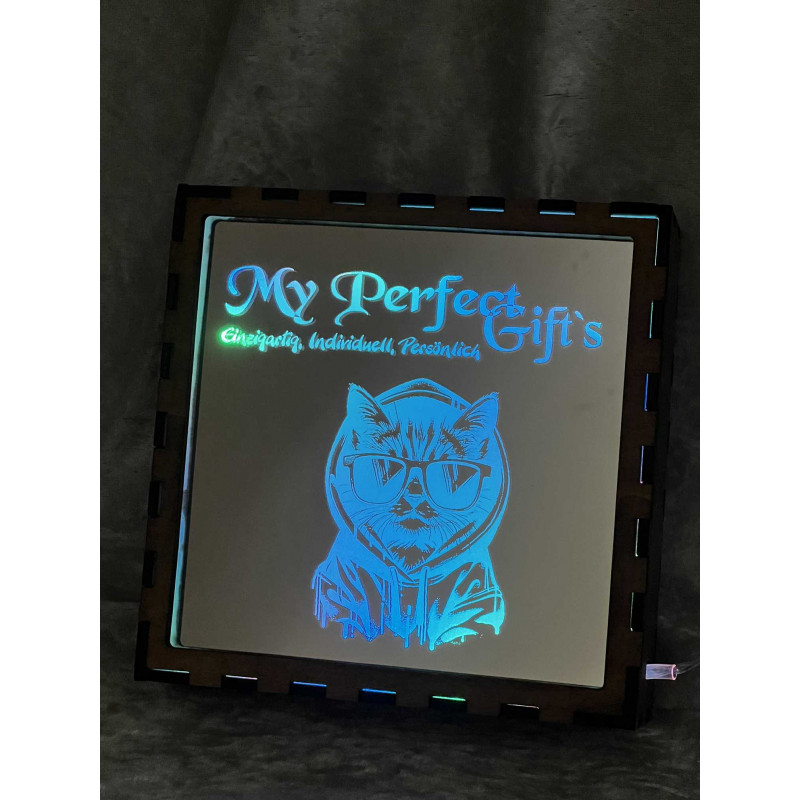 Personalisierte LED Spiegelbox 2.0