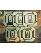 3D Molle Dienstgrad Abzeichen Unteroffiziere mit Portepee