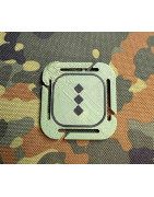 3D Molle Dienstgrad Abzeichen Hauptleute